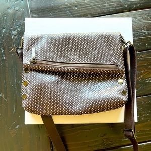 *NWT* HAMMIT VIP MED Zippered Leather Crossbody Clutch/Purse
